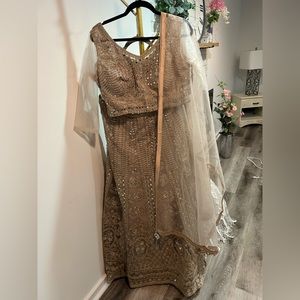 New Gold Lehenga size 40 /42